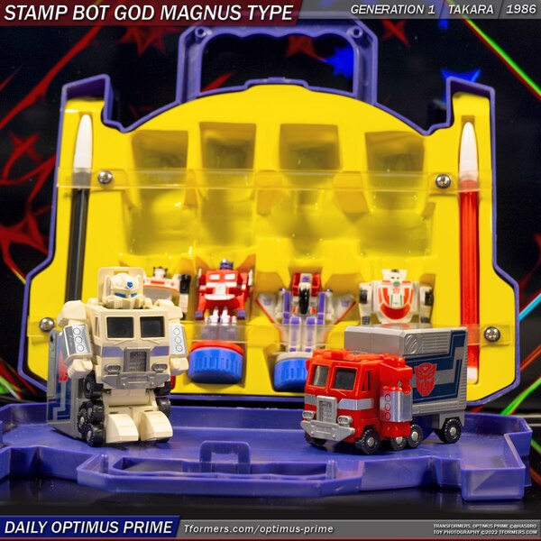 Daily Prime   Takara Transformers Stamp Bot God Magnus Type (1 of 1)
